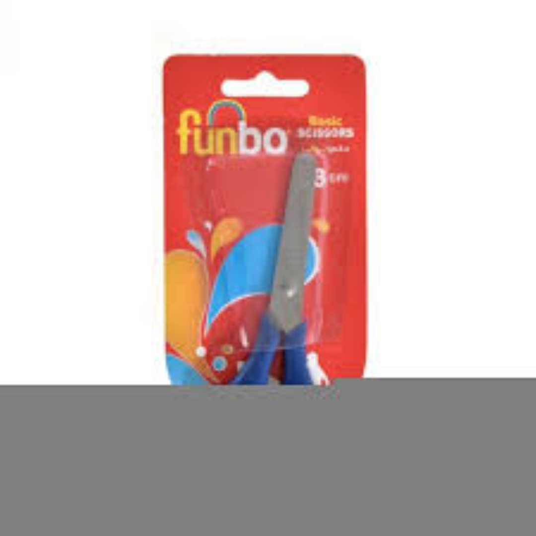 Funbo Scissor 13 Cm Basic in Disp =24pcs FO-SCR-13BS/24P